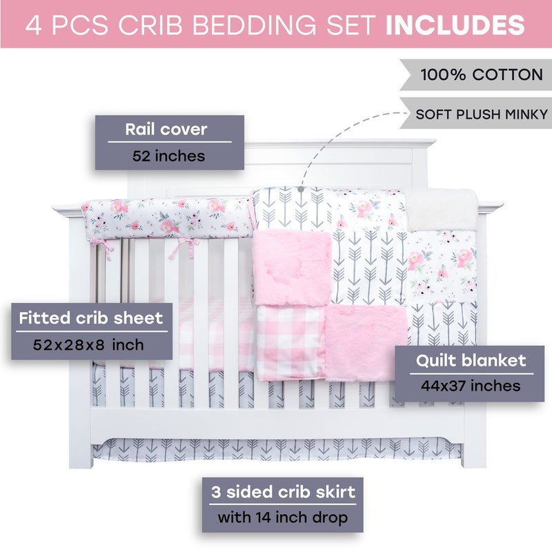 Crib bedding outlet floral