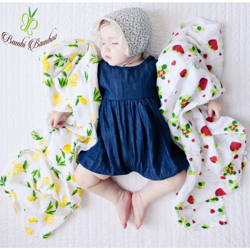 Strawberry 2024 swaddle blanket