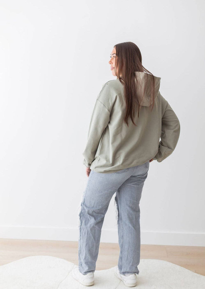 Adult Hoodie | Basil: Small