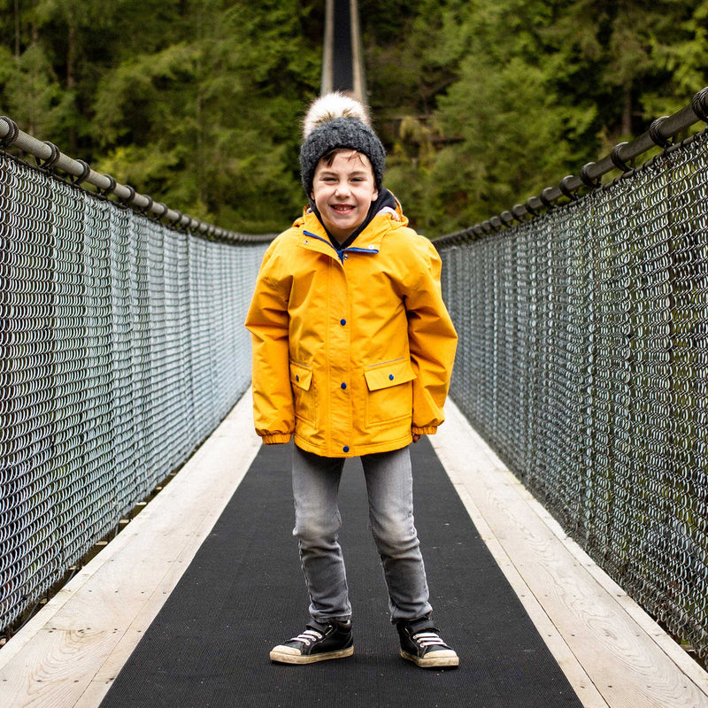 Jacket cozy-dry rain fleece lined - Yellow 2T